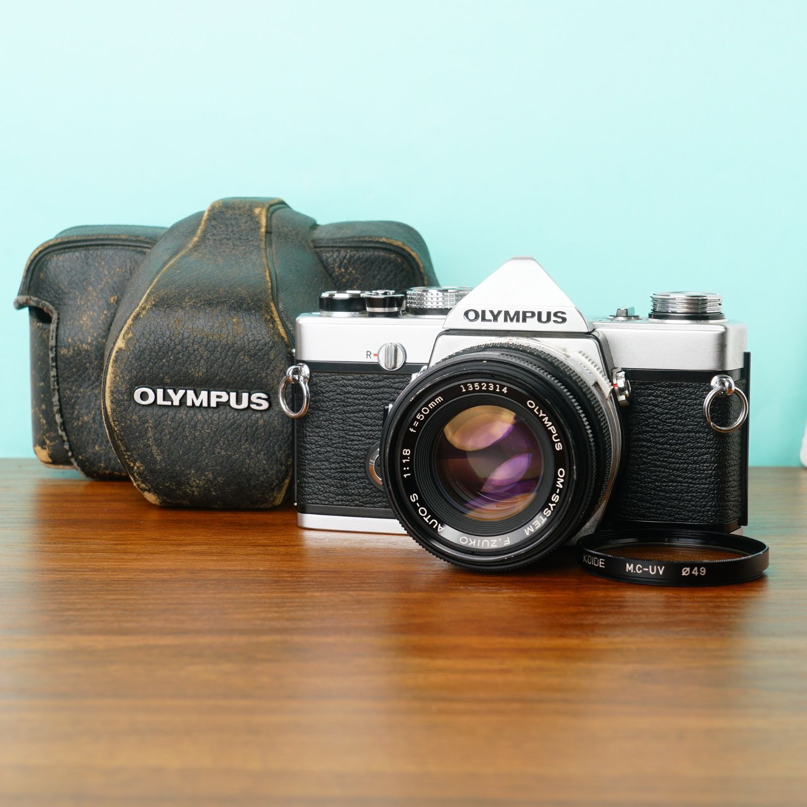 完動品◎オリンパス OM-1 50mm F1.8 F.ZUIKO AUTO-S フィルムカメラ