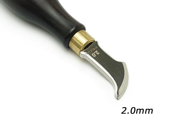 極みの玉捻 2.0mm 工具 仕立て工具 加工道具 レザークラフトぱれっと