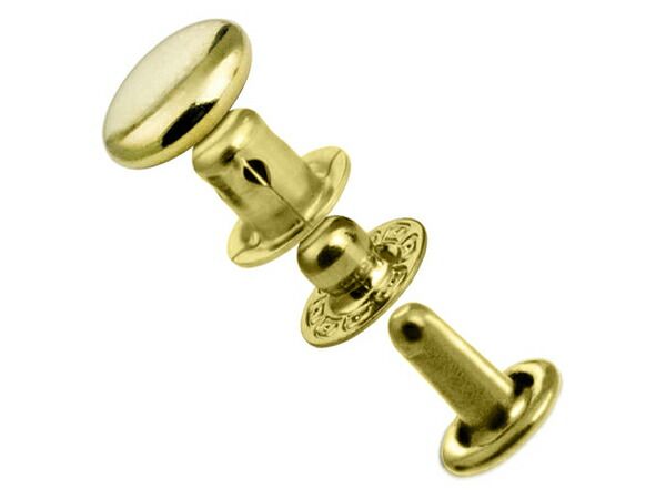 【大袋】セグマスナップ ゴールド φ10mm 1000ヶ 金具 ジャンパーホック レザークラフトぱれっと