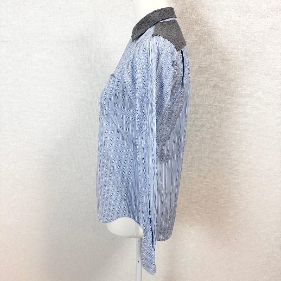美品】 COMME des GARCONS SHIRT 長袖シャツウール襟 S - メルカリ