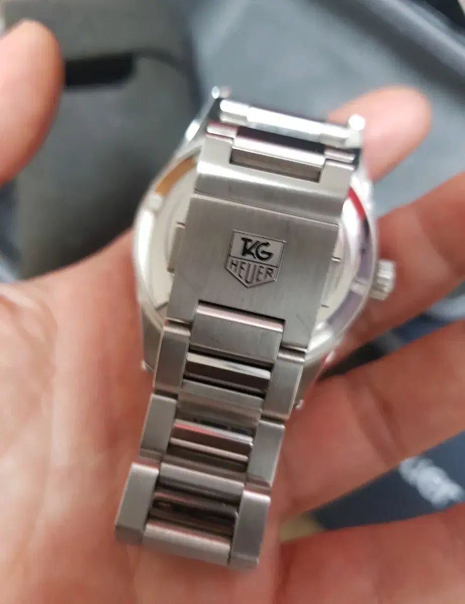  フルセット 2021 5月 TAG Heuer タグ ホイヤー カレラ キャリバー5 オートマティック デニム文字盤 デイリーウェア 自動巻き時計 腕時計(アナログ)