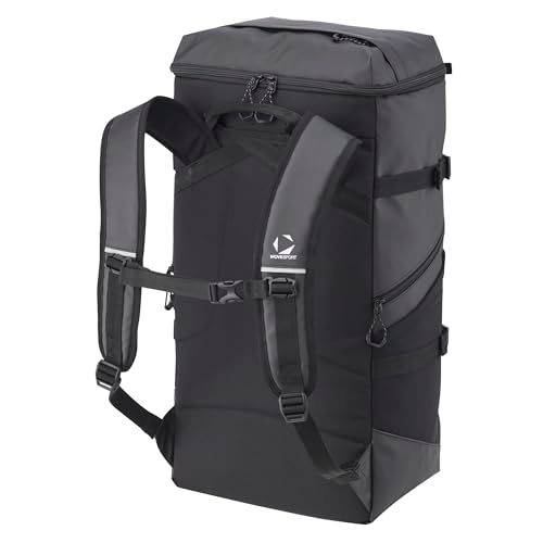 新品 [ムーブスポーツ] デサント バックパック リュックサック 通学 部活 ビジネス 40L PCポケット 抗菌消臭 再起反射 BKBK(ST5SBP40U)