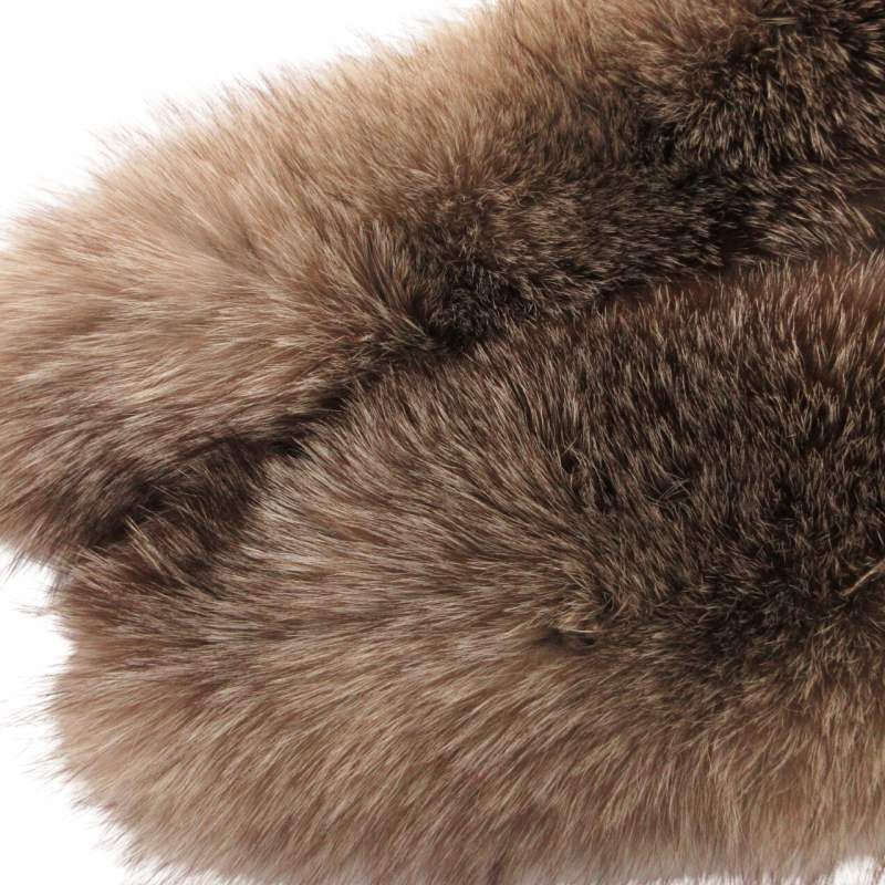 サガフォックス SAGA FOX ティペット マフラー フォックスファー 裏地