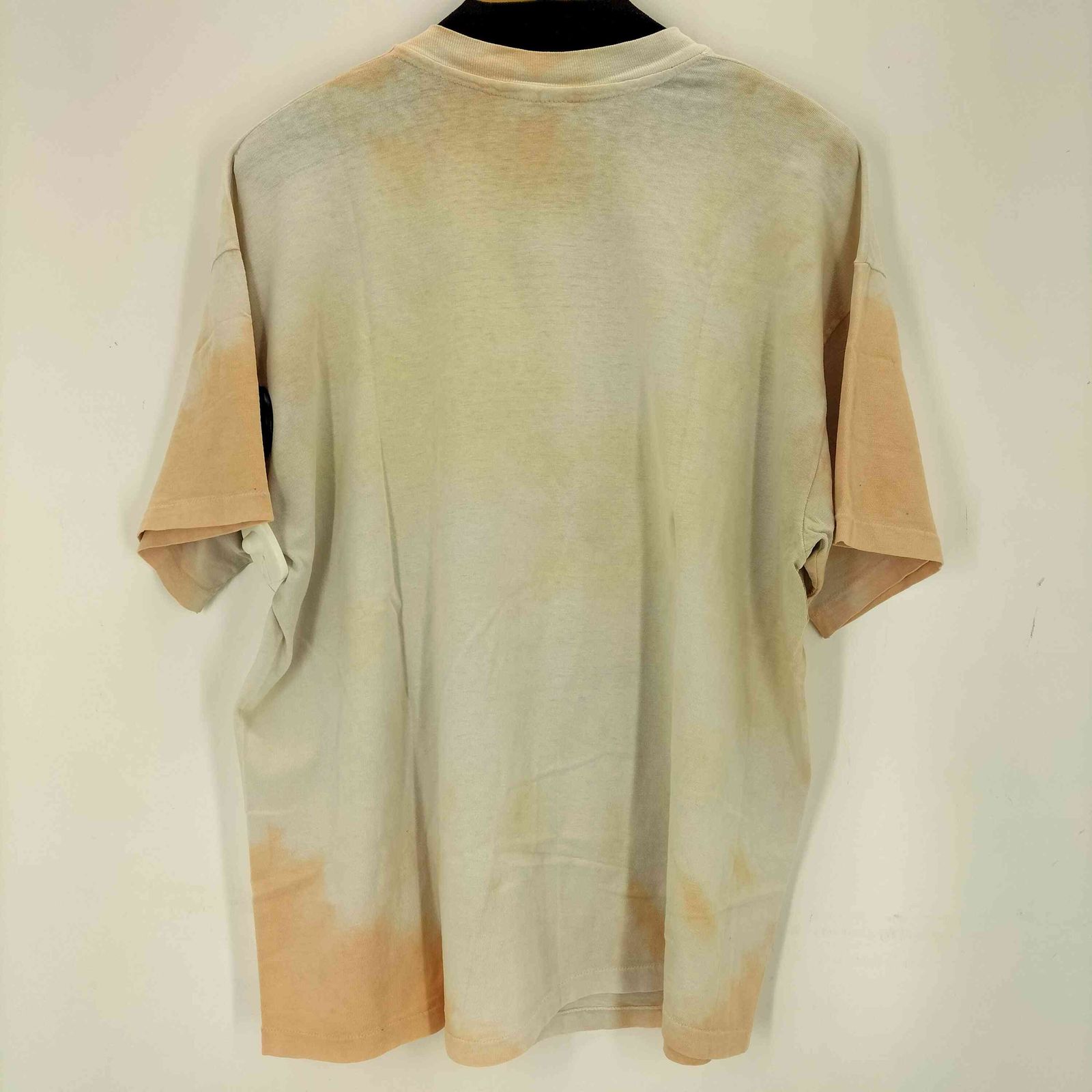 ヘインズ Hanes 90-00s BEEFY-T 周期表 元素記号 プリントS/Sタイダイカットソー メンズ JPN：XL 