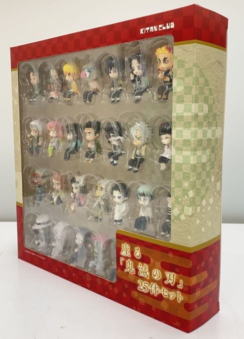 新品未使用】【送料無料】鬼滅の刃 座る25体＋限定特典伊之助1体