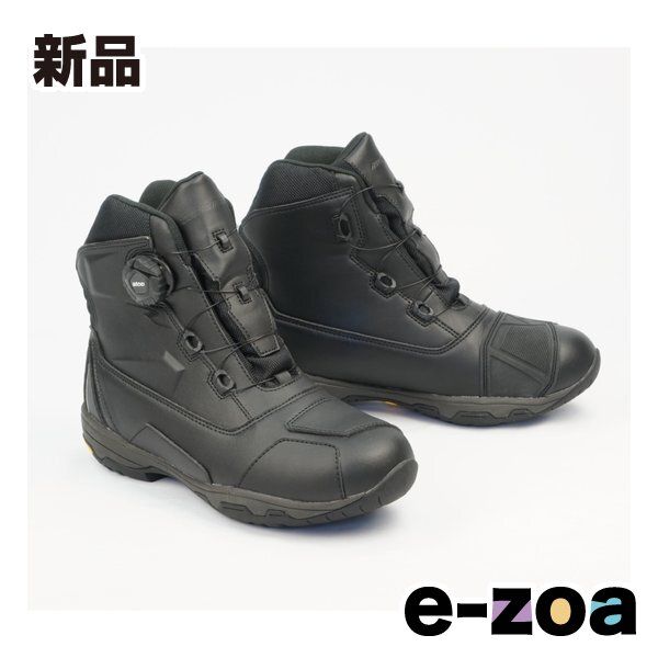 KOMINE コミネ R&R Dテックスラフライディングシューズ BK-25.0 RR6302BK250 (2529317)