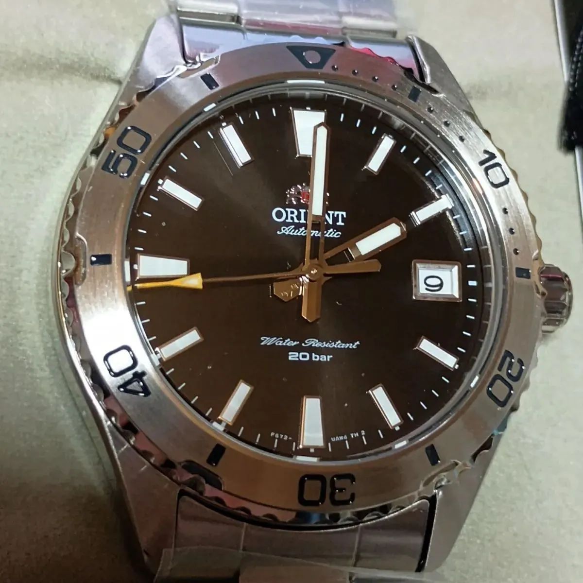 ORIENT Mako40 マコ40 自動巻き RN-AC0Q01B ブラック - メルカリ