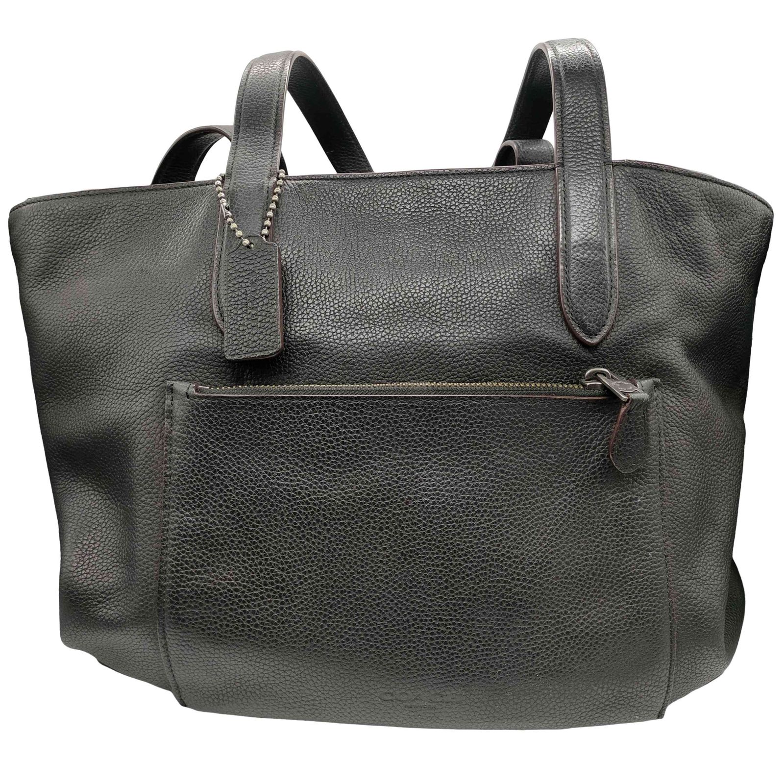 コーチ COACH Metropolitan Pebble Leather Soft Tote Bag 