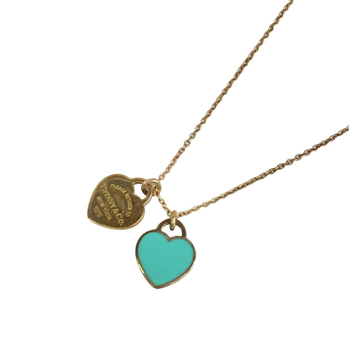 TIFFANY&Co.(ティファニー) ネックレス リターントゥ ダブルハートタグ 