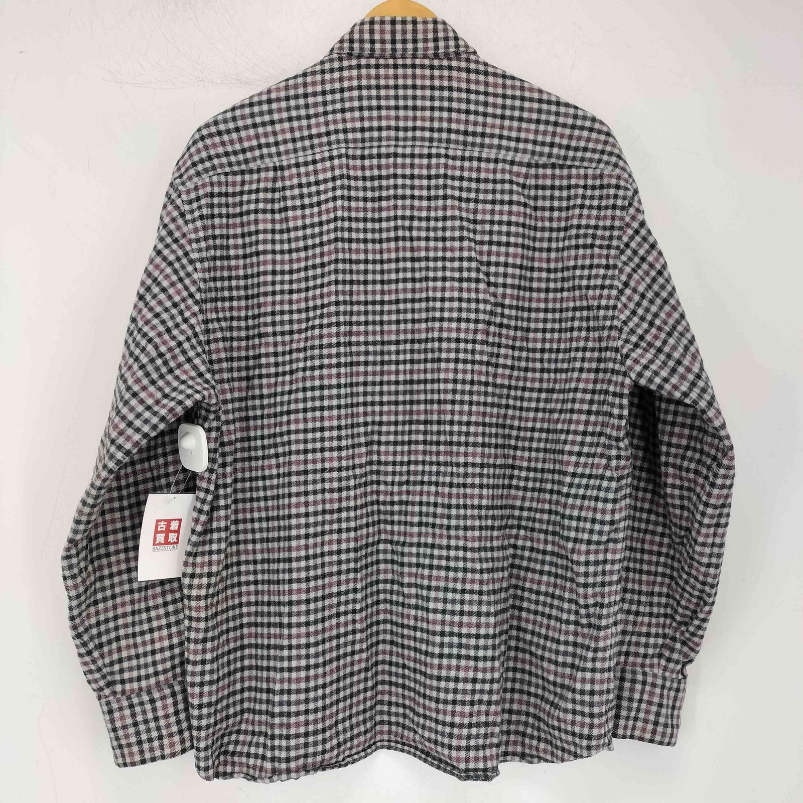 ラッドミュージシャン LAD MUSICIAN BIG SHIRT ギンガムチェック 長袖