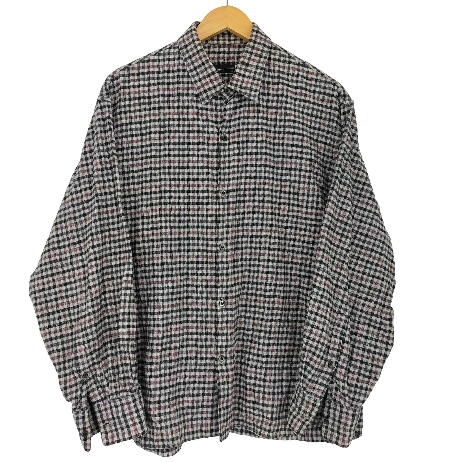 ラッドミュージシャン LAD MUSICIAN BIG SHIRT ギンガムチェック 長袖