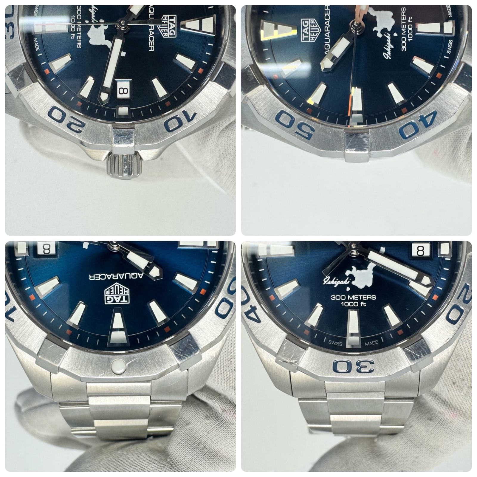 希少】腕時計 メンズ タグホイヤー TAG HEUER アクアレーサー 石垣島 