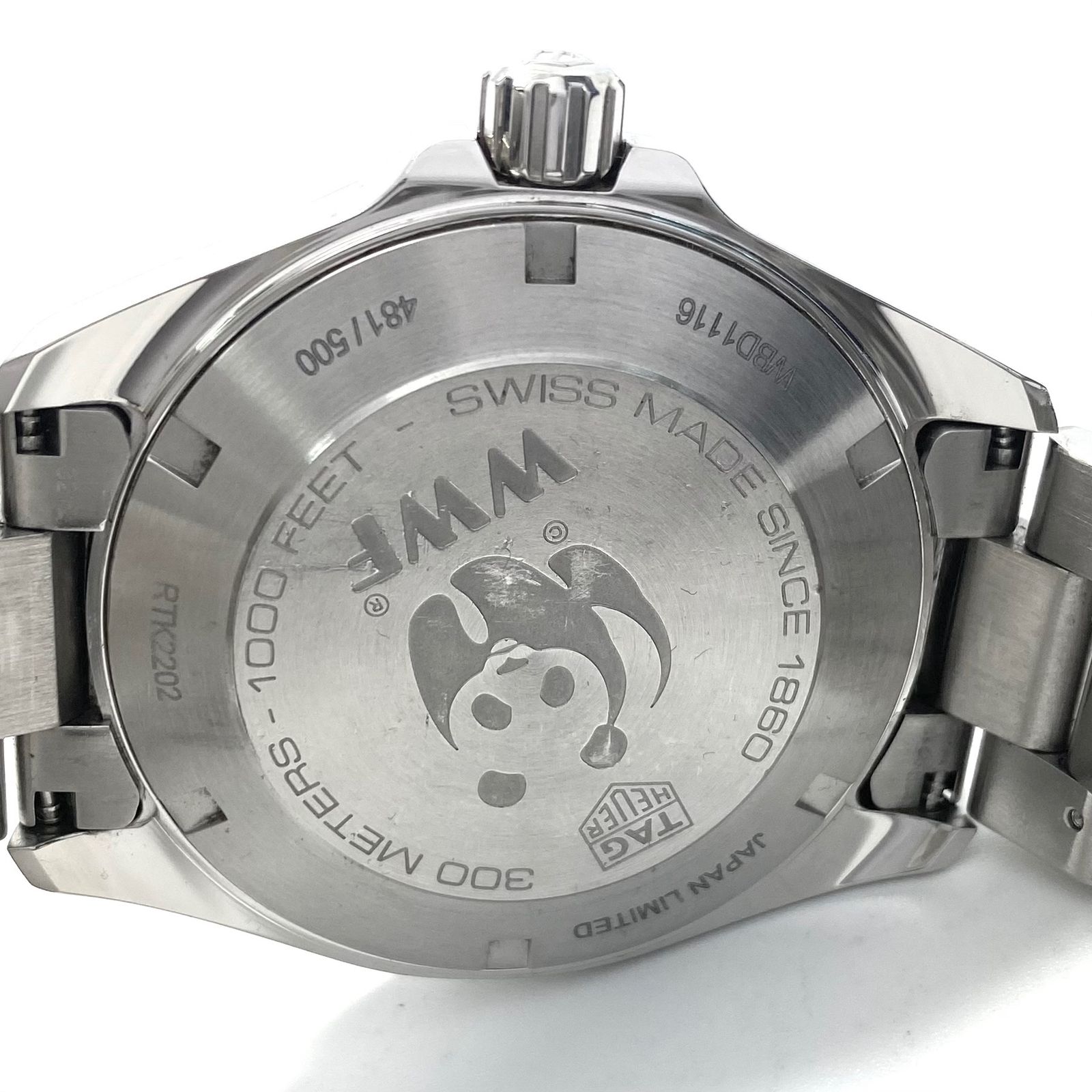 希少】腕時計 メンズ タグホイヤー TAG HEUER アクアレーサー 石垣島 