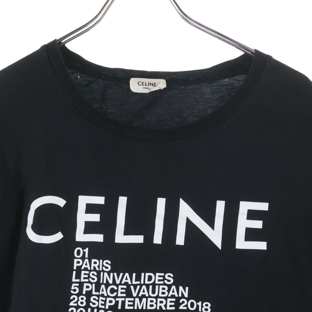 CELINE (セリーヌ) 19SS コットンプリント半袖Tシャツ カットソー