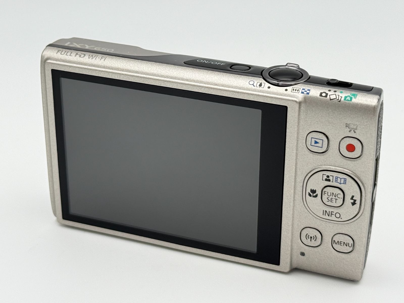 CANON IXY 650 シルバー SDカード付 キャノン イクシー デジタルカメラ 