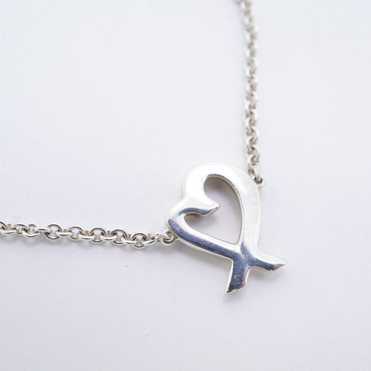 6jbb0159】ティファニー ブレスレット ラビングハート シルバー925