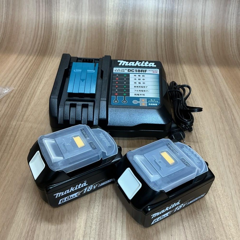 マキタ バッテリー BL1860B 2個 + 充電器 DC18RF + ケース マキタ バッテリー BL1860B 2個 + 充電器 DC18RF + ケース