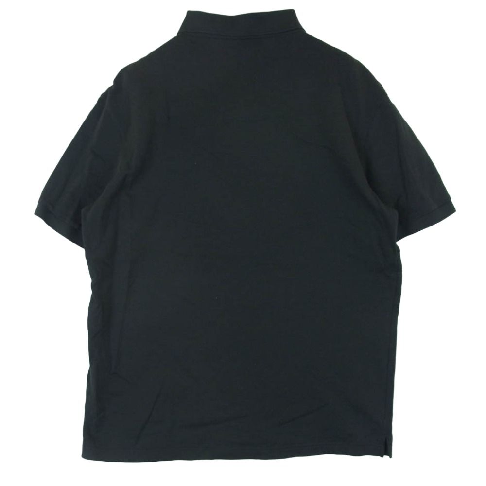 PRADA プラダ UJN444 2018 PIQUET 三角ロゴ ピケ 半袖 ポロシャツ コットン ルーマニア製 グレー系 S【中古】