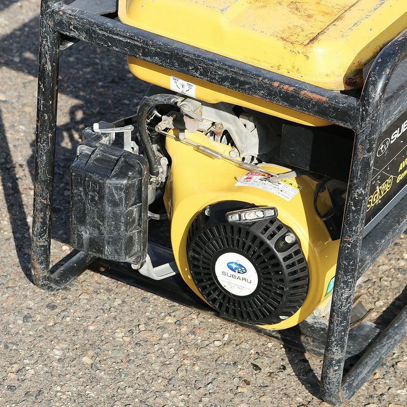 新潟 ジャンク スバル 発電機 SGX29 100V ガソリン 修理 整備