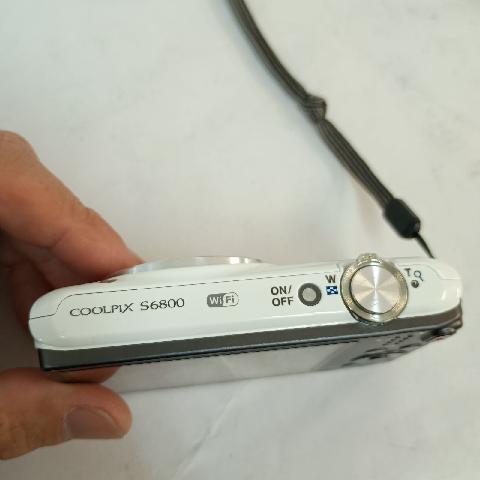 Nikon COOLPIX S6800 コンパクトデジタルカメラ ホワイト 1602万画素