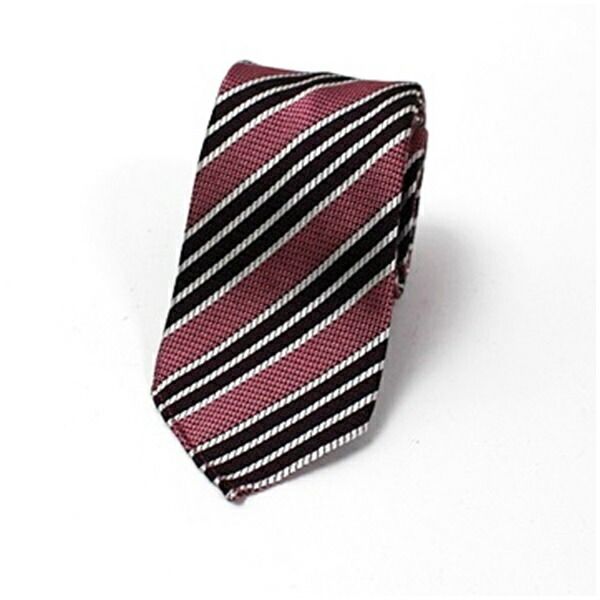 グッチ シルク ネクタイ ナロータイ ストライプ 中古 ABランク GUCCI