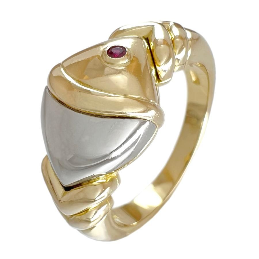 BVLGARI ブルガリ リング ナチュラリア 魚 ルビー フィッシュ 