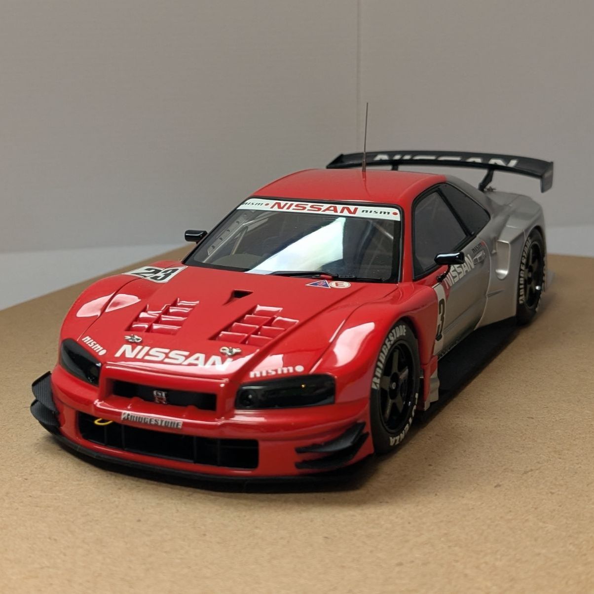 1/18 AUTOart スカイラインGTR R34 2003年テストカー オートアート 1