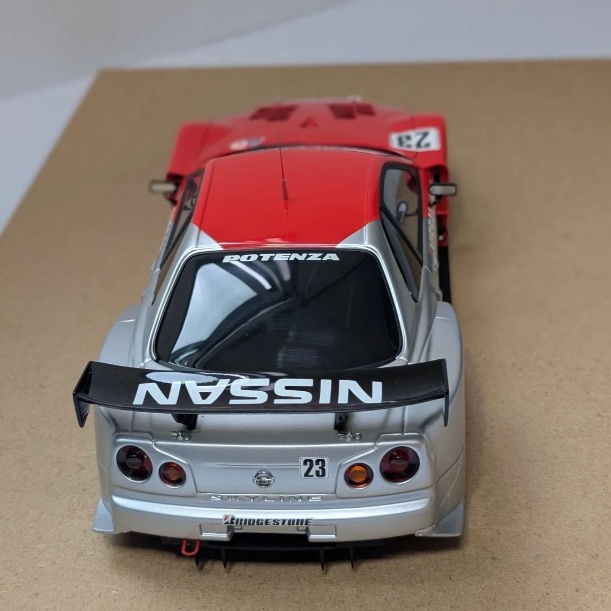 R34 1/18AUTOart スカイラインGTR2003年テストカー - メルカリ