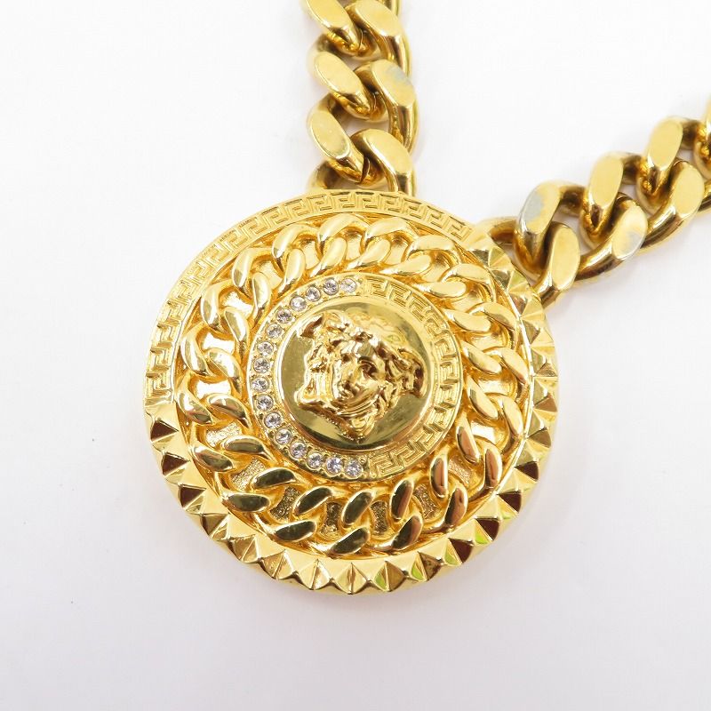 VERSACE メダリオンネックレス専用ページ VERSACE シルバートーン メデューサ ペンダント ネックレス 人気