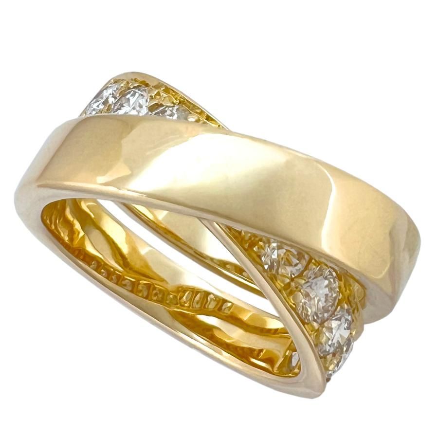 Cartier カルティエ エスプリドパリリング #49 K18YG CARTIER 