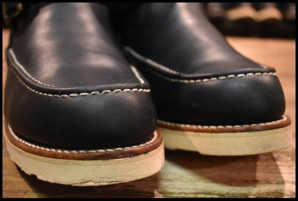 s*h様 黒タグ Chippewa チペワハイランダーショートモックエンジニアブ 9.5E 美品 黒タグ】Chippewa チペワ ハイランダー ショートモック