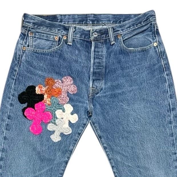 YARN Cross Patch Denim - メルカリ