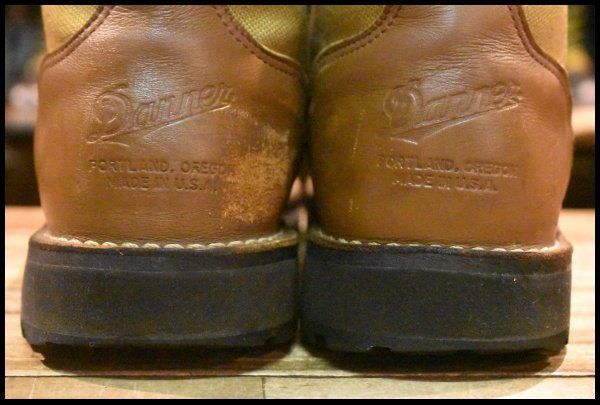 10EE 良品 白タグ】Danner ダナーライト 30420X 茶 ブラウン カーキ