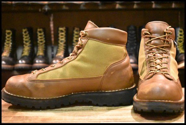 10EE 良品 白タグ】Danner ダナーライト 30420X 茶 ブラウン カーキ