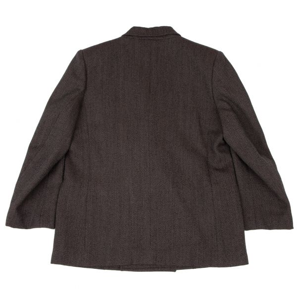 JURGEN LEHL◇セットアップ/M/ウール/GRY/無地/J0103UJ072/J0103UP071