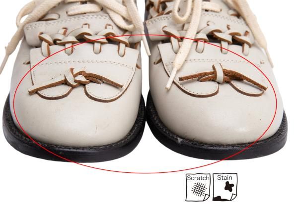 コムデギャルソンCOMME des GARCONS グローブデザインレザーシューズ