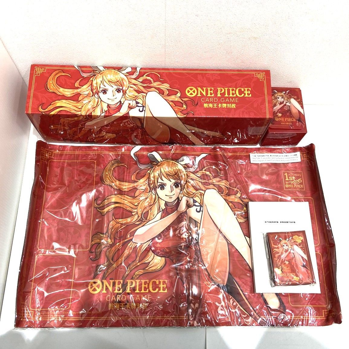 ☆ワンピースカードゲーム 1st ANNIVERSARY 中国版 1周年 サプライのみ