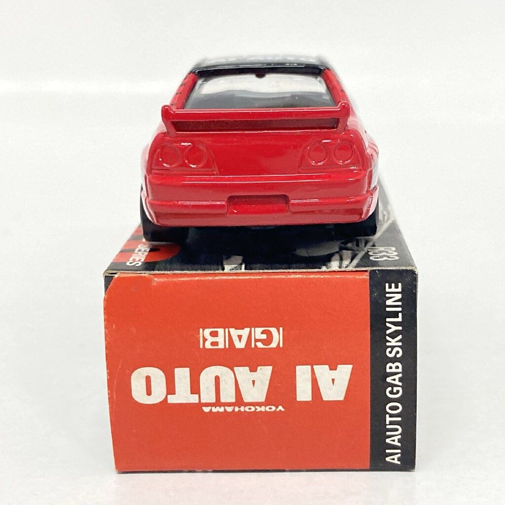 トミー トミカ日本製/ガリバー特注 AI AUTO GAB SKYLINE R33 黒赤