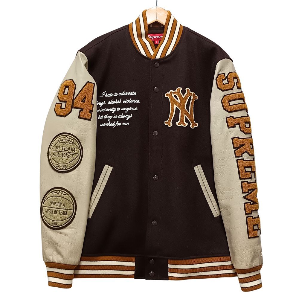Supreme レターマン ヴァーシティ ジャケット SUPREME シュプリーム Letterman Varsity Jacket レターマン ヴァー