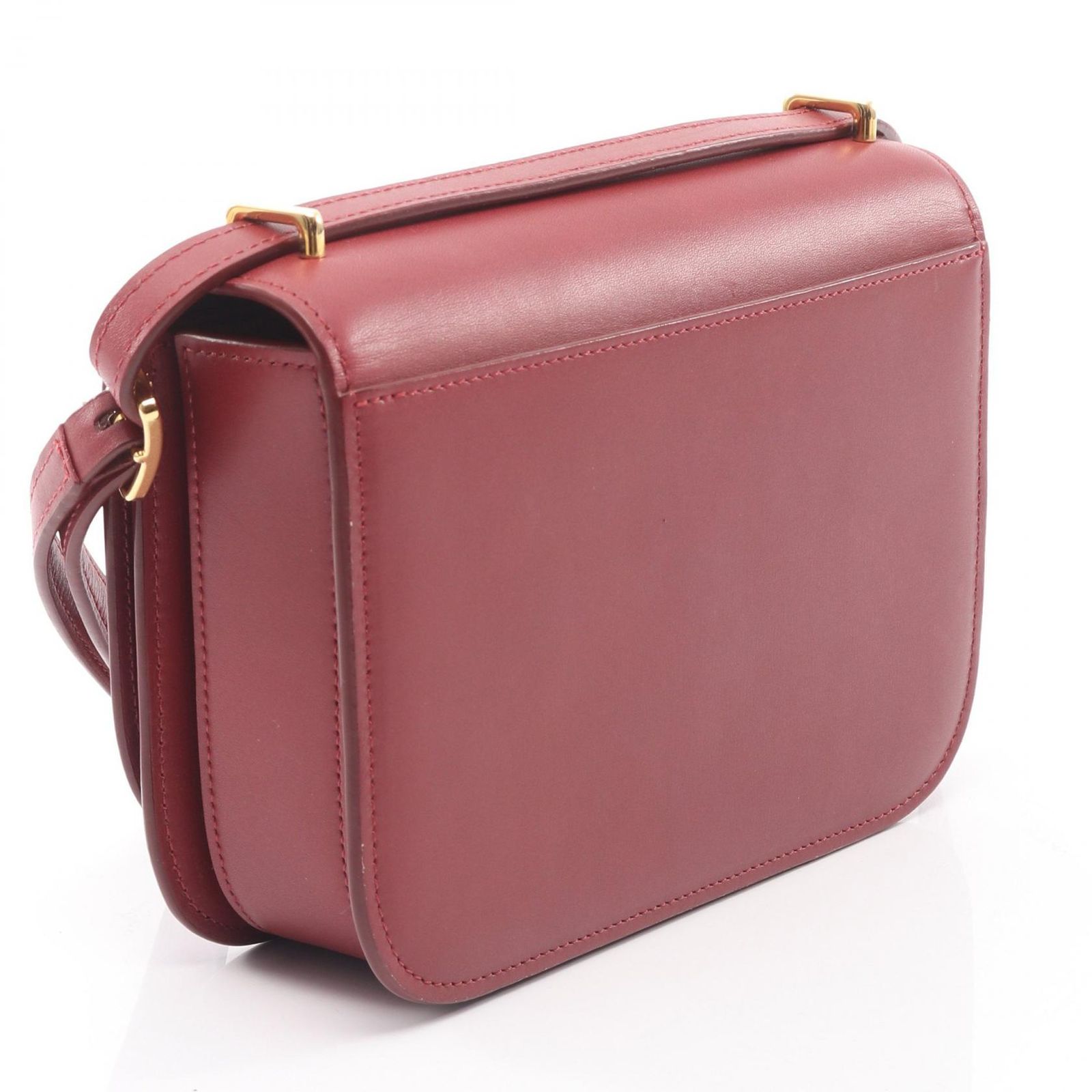 ロエベ LOEWE ショルダーバッグ GOYA ゴヤ スモール ワインレッド 