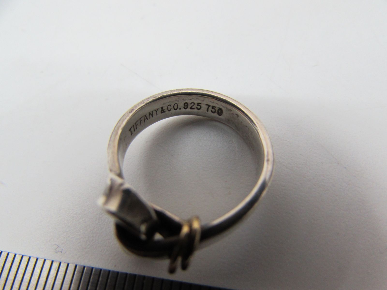 Tiffany&Co. ティファニー フック＆アイ フックアンドアイ リング 指輪
