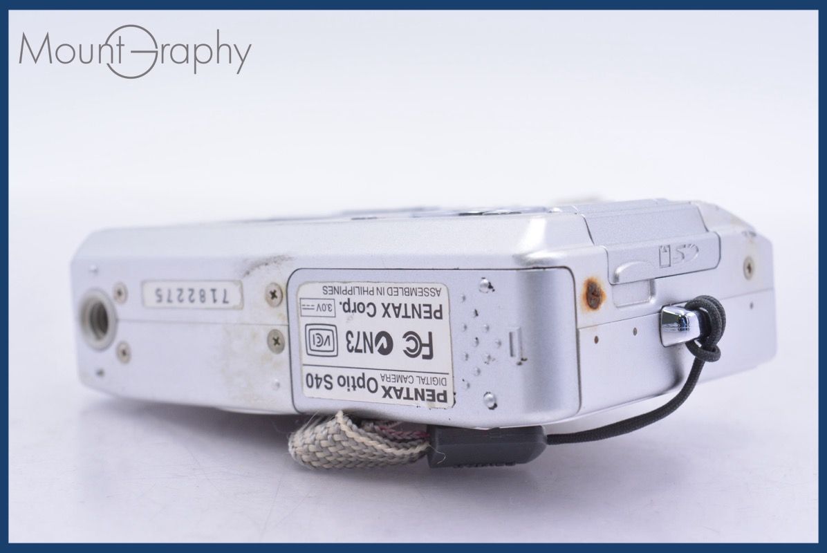 ペンタックス PENTAX Optio S40 3x 単三電池仕様 同梱無料 #mj8736