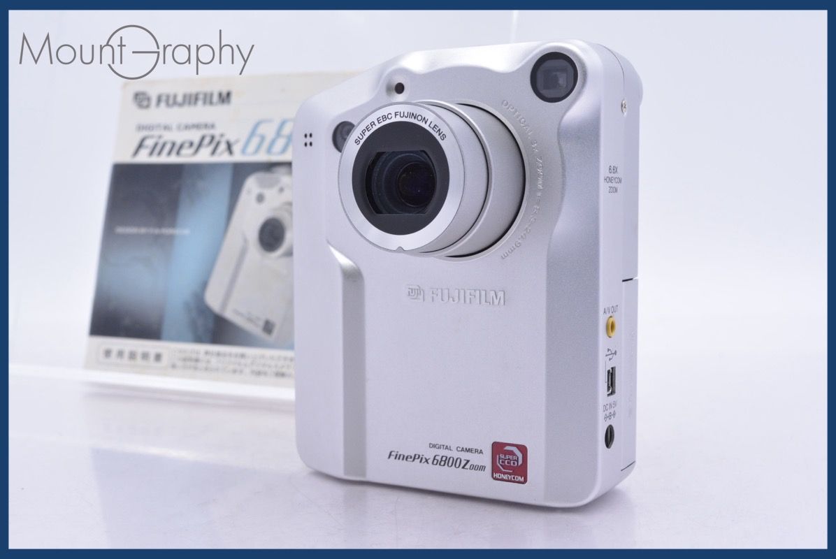 富士フィルム FUJIFILM FinePix 6800 Zoom 3x 取扱説明書付属 同梱無料 