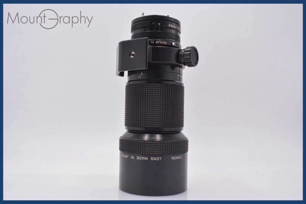 動作保証】 キヤノン Canon NEW FD 300mm F4 前後キャップ付 同梱無料