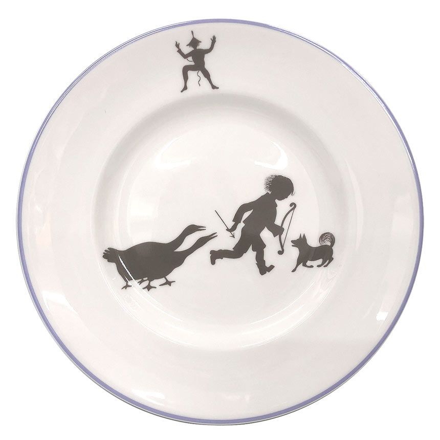 HERMES エルメス SILHOUETTES シルエット デザートプレート 20cm