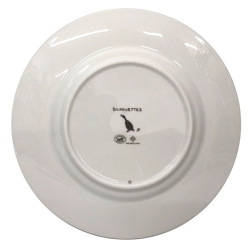 HERMES エルメス SILHOUETTES シルエット デザートプレート 20cm