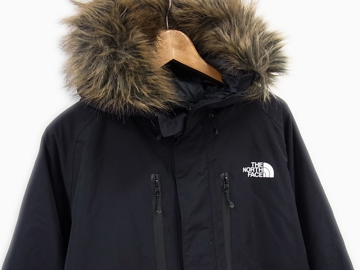 美品◇THE NORTH FACE NS61905 ストームピークパーカ ファー付き