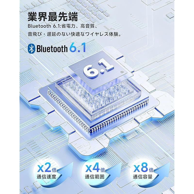 新品】 イヤホン翻訳機 ワイヤレスイヤホン【2026年最新 Bluetooth6.1