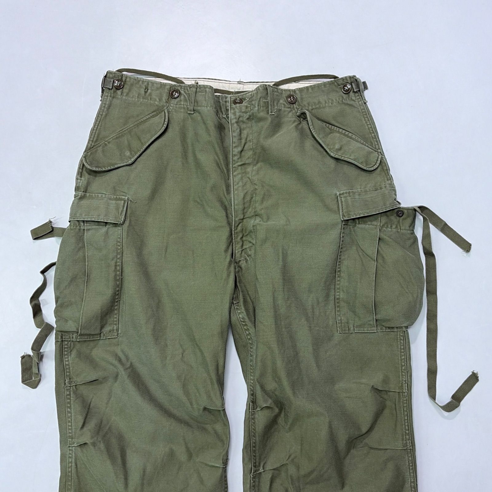 50s US ARMY 米軍 M-51 M51 ミリタリーパンツ カーゴ 軍パン - メルカリ