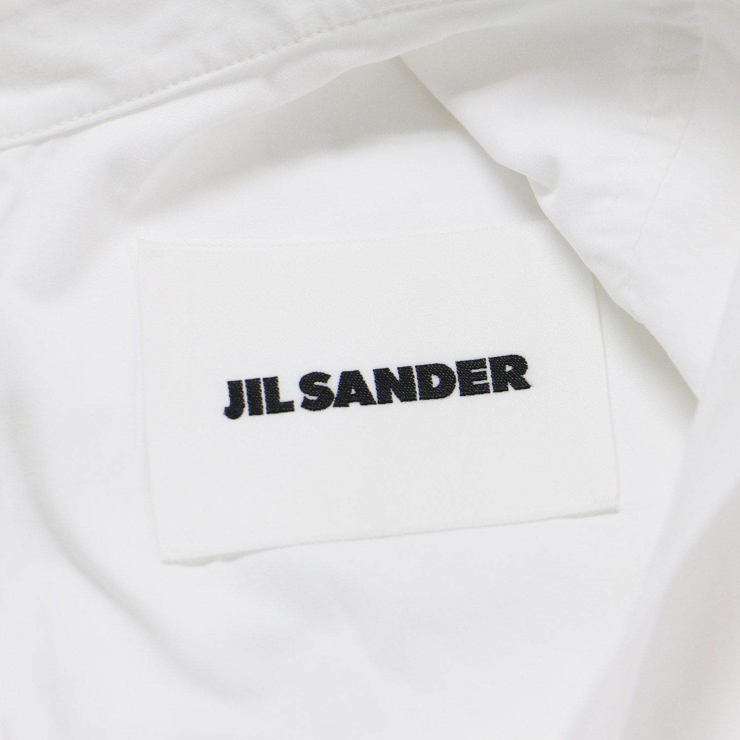 JIL SANDER ジル・サンダー シャツ ホワイト 白 サイズ:32(XXS) / 24春夏 コットン ワイドカラー ボックスシャツ / SHIRT 74 チュニック 長袖 ワイド スリット / イタリア製 / トップス ブラウス【レディース】【中古】 JIL SANDER ジル・サンダー シャツ ホワイト 白 サイズ:32(XXS) / 24春